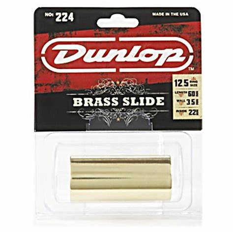 Dunlop 224 Brass Slide, Heavy/Medium Tone
