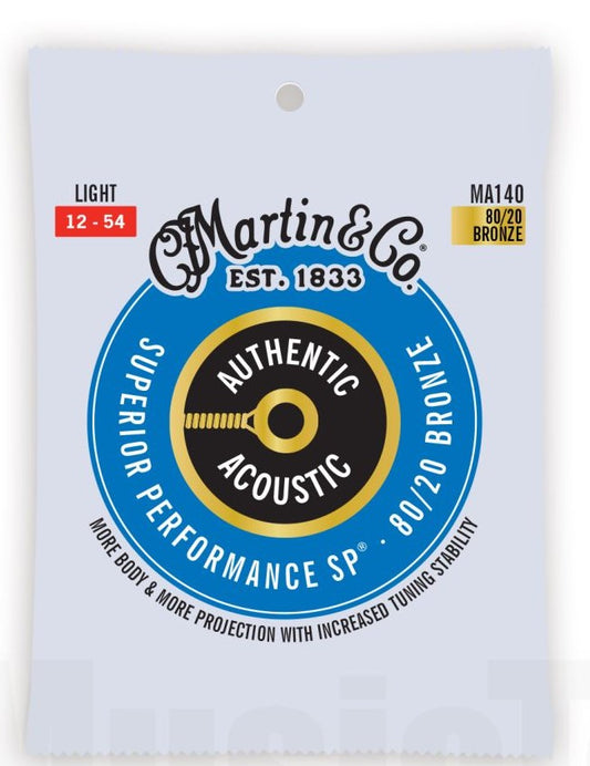 Martin MA140 Authentic Acoustic SP 80/20 Bronze Light 12-54