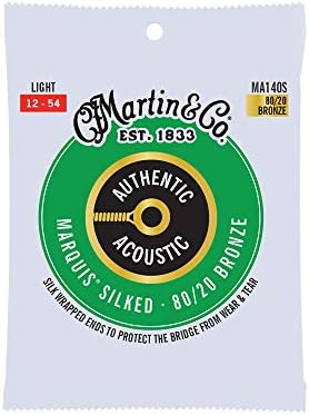 Martin - MA140S Authentic Acoustic Marquis Silked Strings - Light 12-54