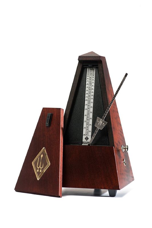 Wittner 811M Metronome With Bell, Mahogany