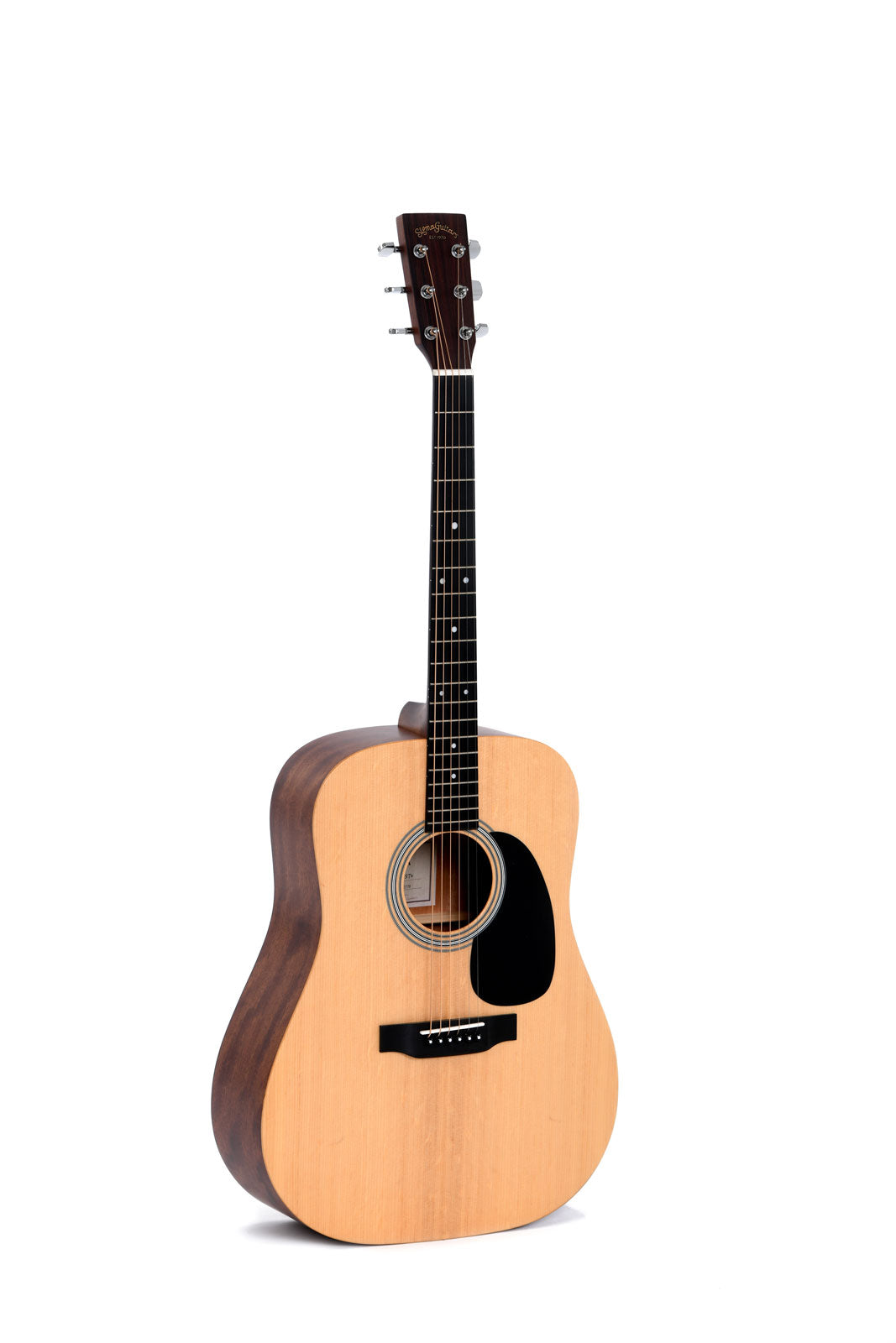 Sigma DM-ST+ Dreadnought Acoustic Guitar, Natural