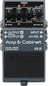 BOSS IR-2 Amp and Cabinet Pedal