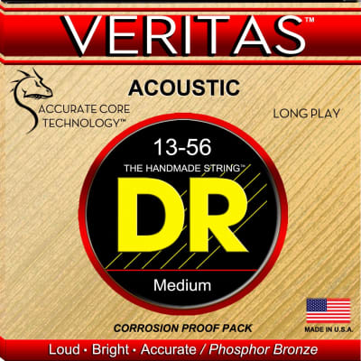 DR Strings VTA-13 VERITAS Acoustic Strings - 13-56