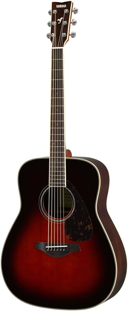 Yamaha FG830 TBS Dreadnought 6 String RH Acoustic Guitar-Tobacco Sunburst