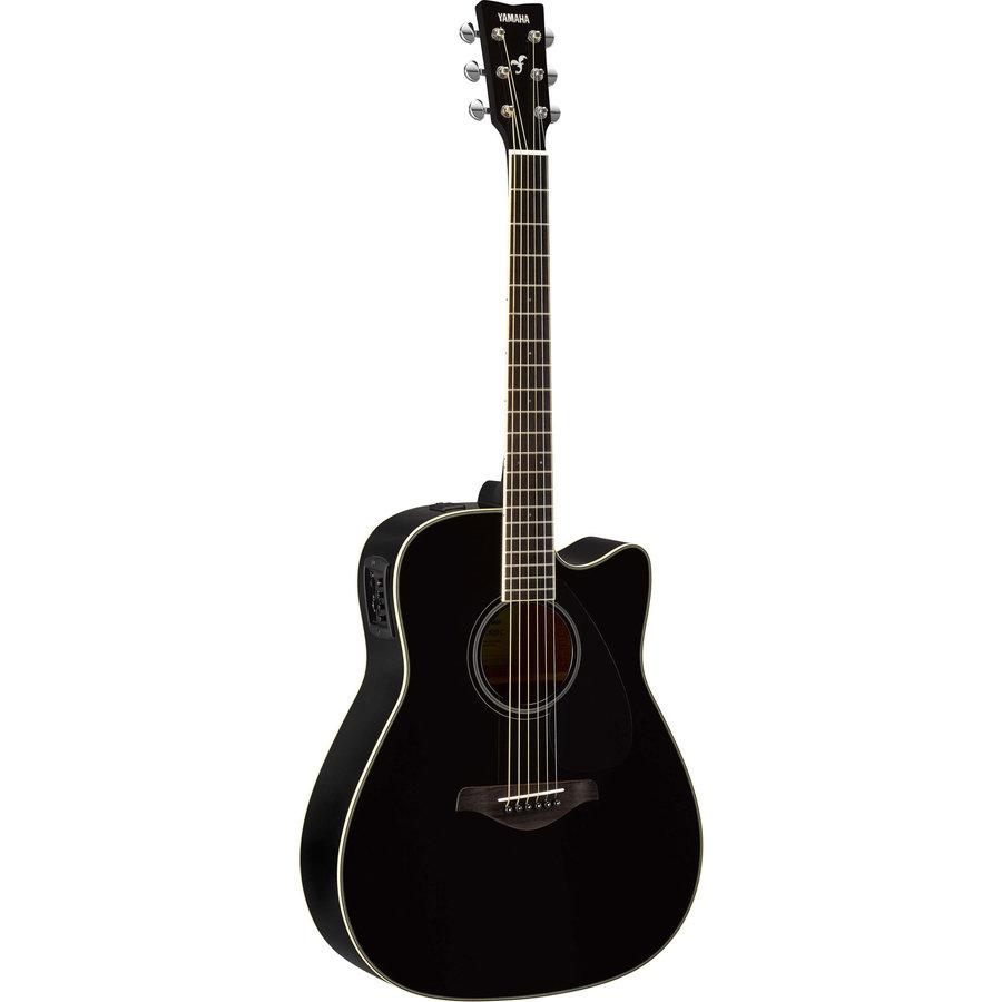 Yamaha FGX820C Acoustic-Electric Guitar - Black