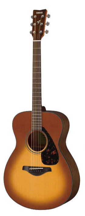 Yamaha FS800 Acoustic Guitar - Small Body, Solid Spruce Top, Sandburst Finish