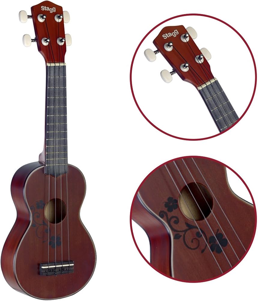 Stagg US20 FLOWER Soprano Ukulele