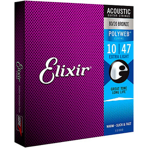 Elixir Acoustic Polyweb Coating 10-47