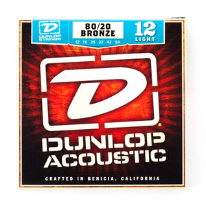Dunlop Acoustic Guitar Strings 12-54