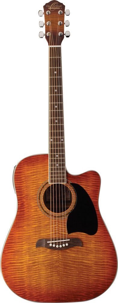 Oscar Schmidt (by Washburn)Dreadnought Acoustic Electric Guitar