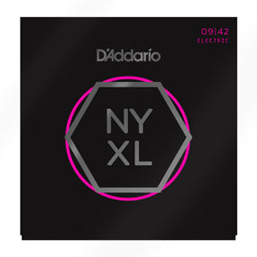 D'Addario NYXL0942 Nickel Wound, Super Light, 09-42