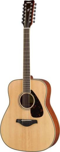 Yamaha FG820 12-String Spruce/Mahogany Acoustic Guitar - Natural