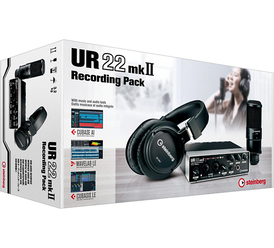 Steinberg UR22MkIIR Recording Pack – G&G Music Ltd- Music Lessons
